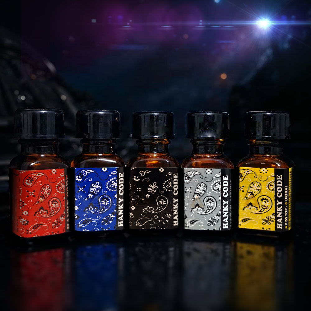 Hanky Code Poppers Grey | 104587