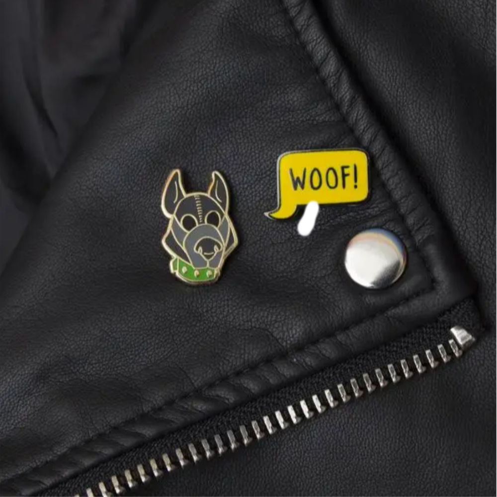 Anstecker Pin - Woof, Bild 2