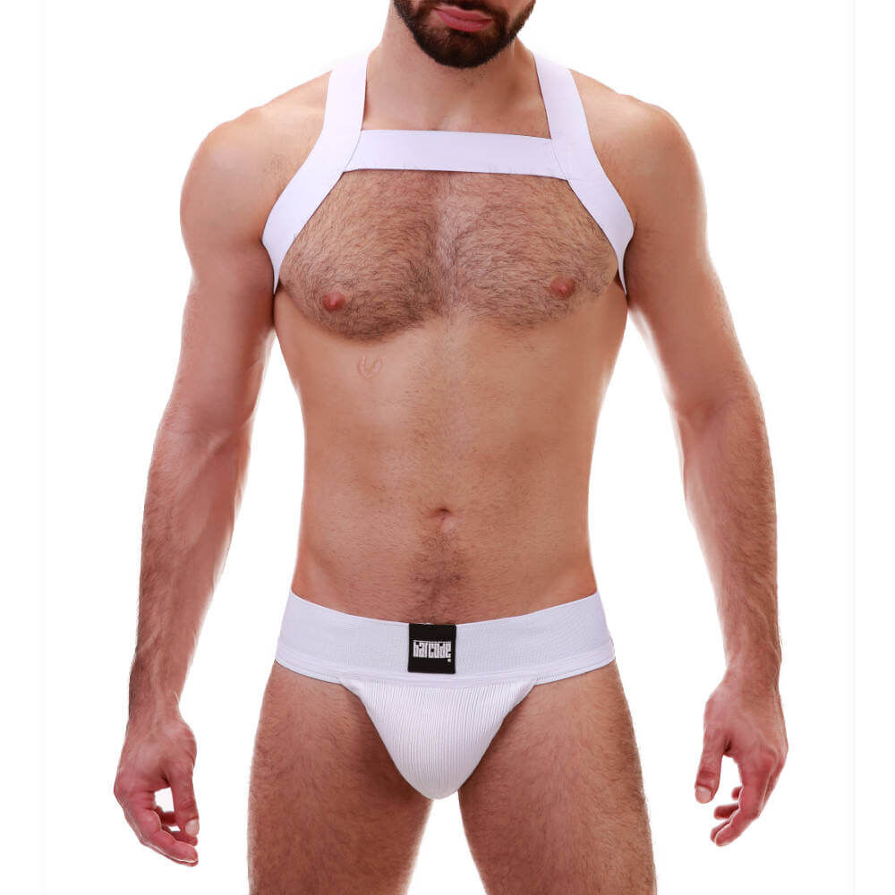 Barcode Berlin - Harness Matt White Barcode Berlin - Harness Matt White XL
