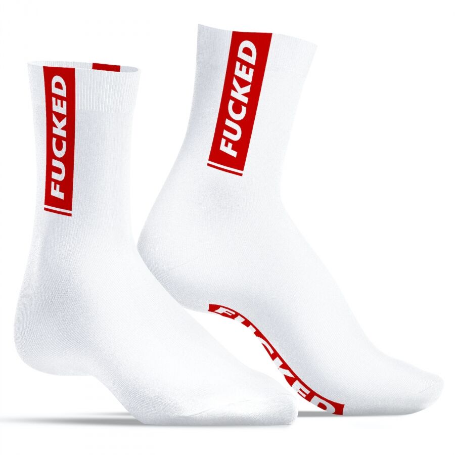 SneakXX Red Stripe Socks - Fucked