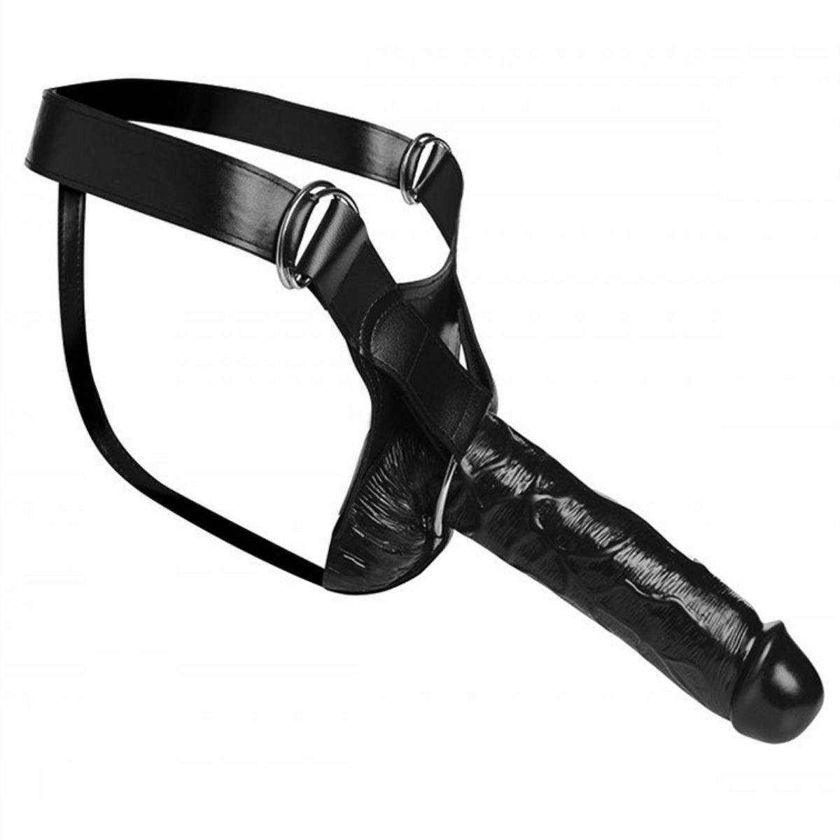 Infiltrator Hollow Strap On 10" Black, Bild 3