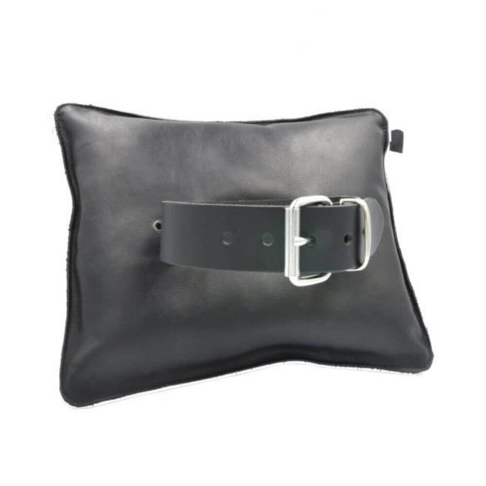 Sling Leder-Kissen Black-White, Bild 3