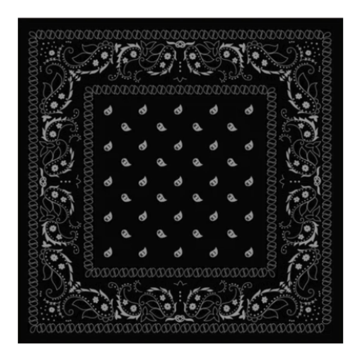 Hanky Code Bandana Black, Bild 3