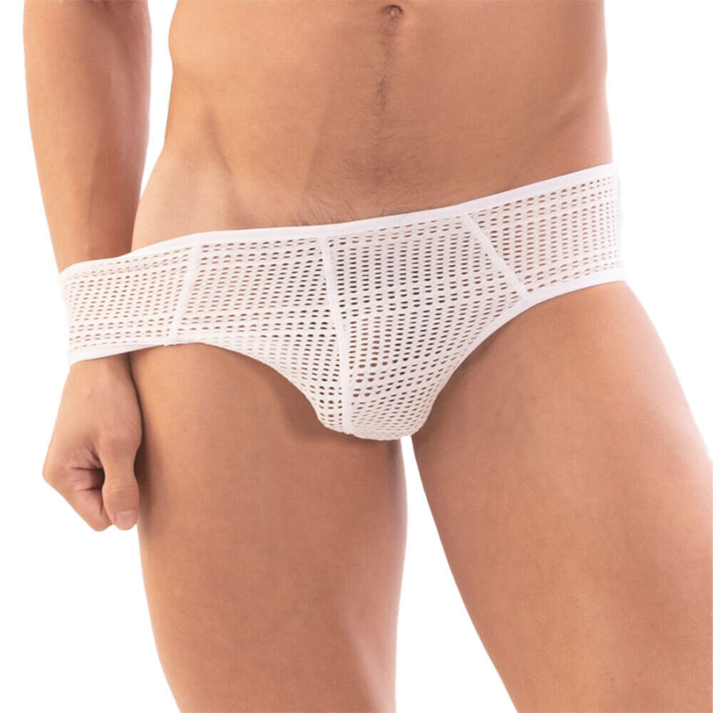 Barcode Brief Gabe - White