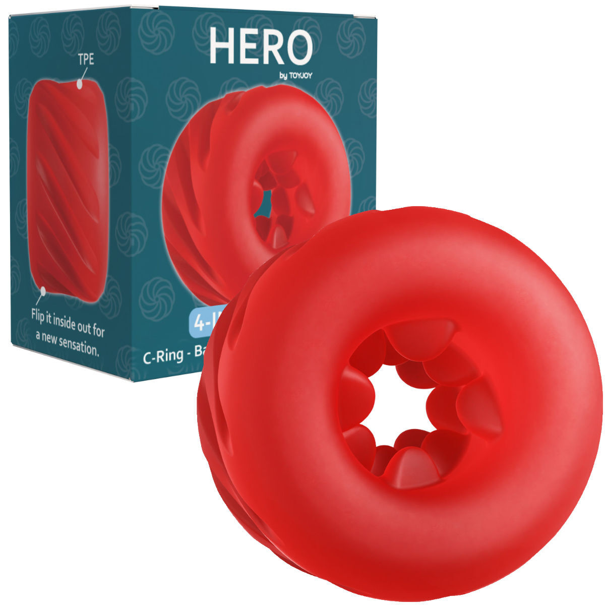 4-in-1 Twister Ring Stroker 4-in-1 Twister Ring Stroker