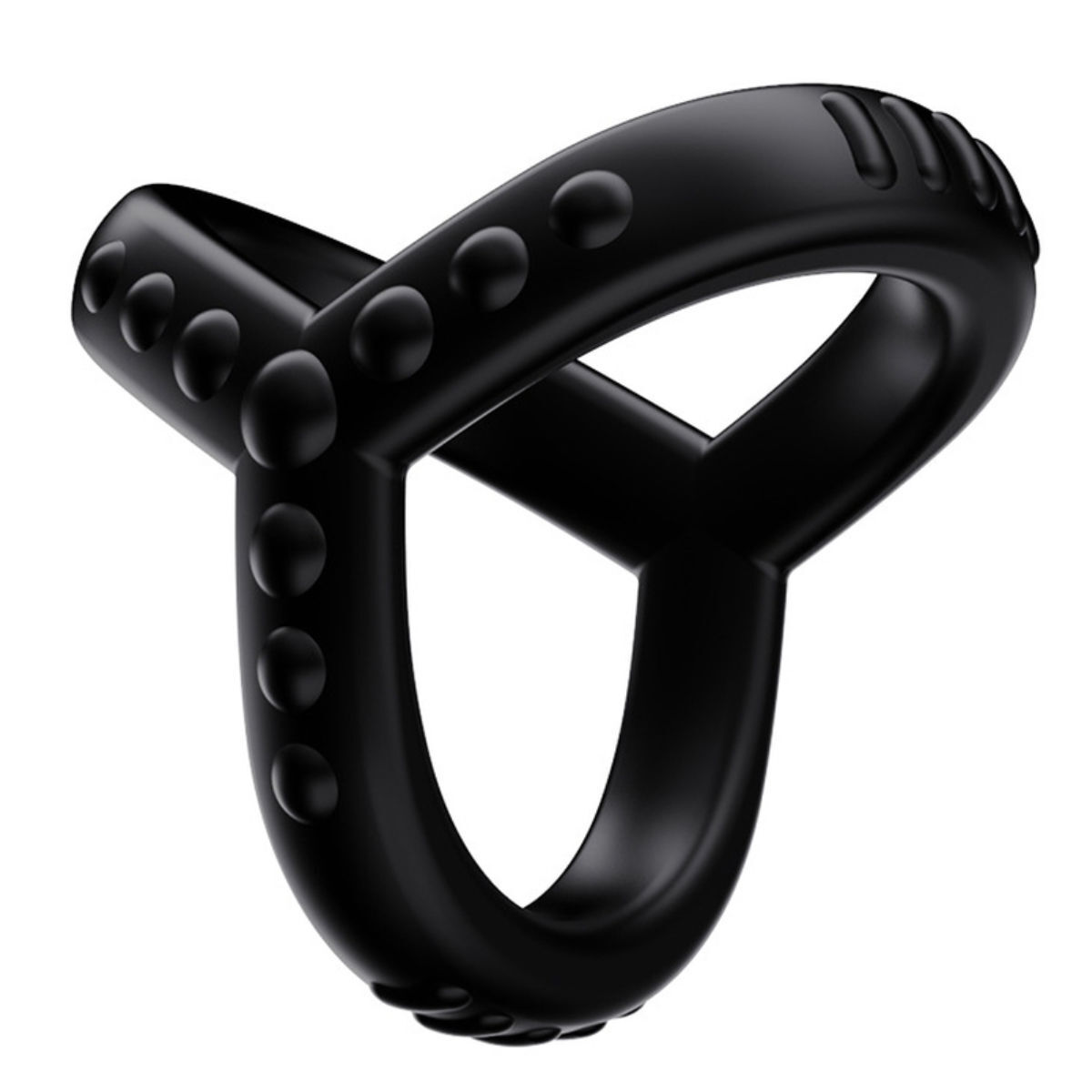 Soft Cock & Ball Ring Fully Black, Bild 2