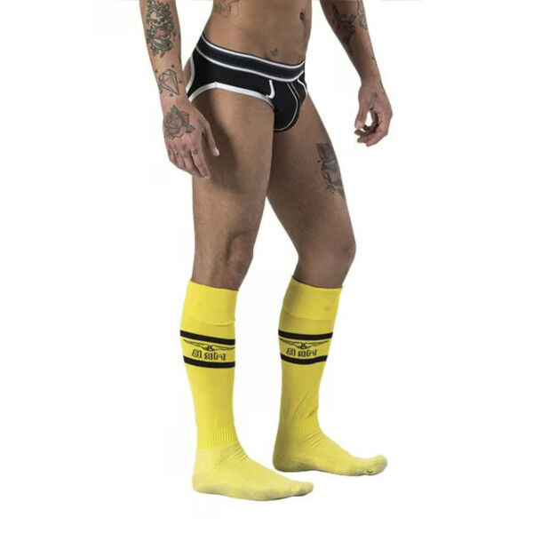 Mister B Football Socks Yellow | Tom Rockets