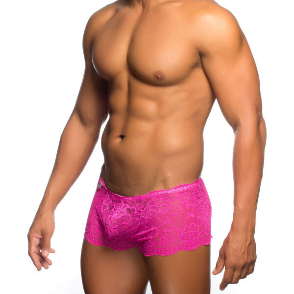 Boy Short Lace Pink | Tom Rocket's