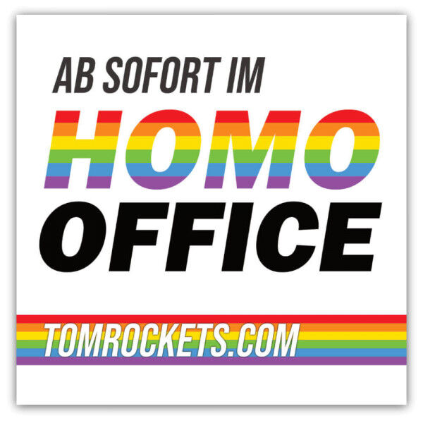 Sticker - Homo Office | Tom Rockets