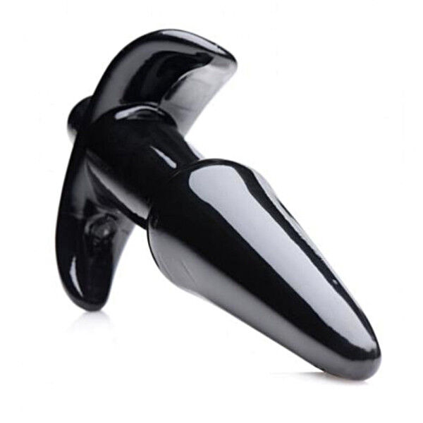 Thrilling Noir Smooth Vibrating Plug | Hot Candy