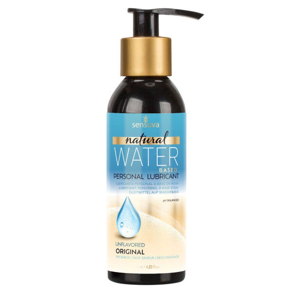 Sensuva Natural Waterbased Lube | Tom Rocket's