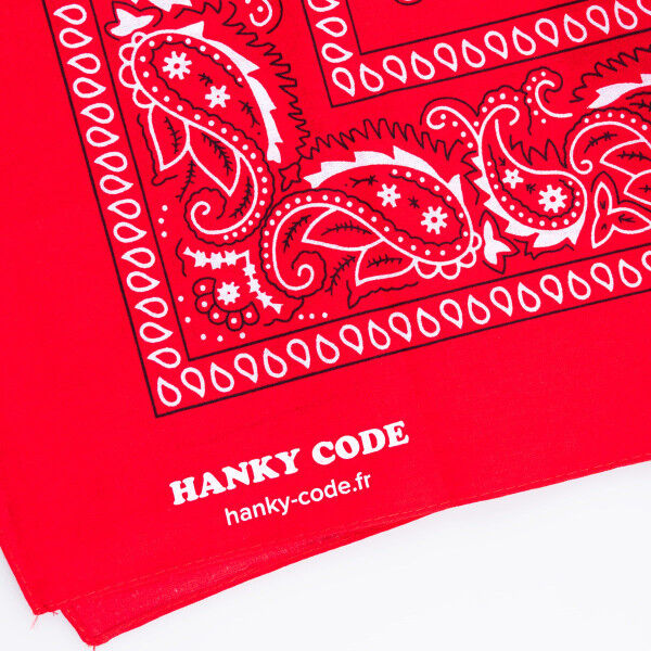 Hanky Code Bandana Red | Tom Rockets