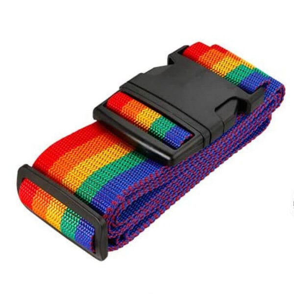 Rainbow Luggage Strap | Tom Rocket's