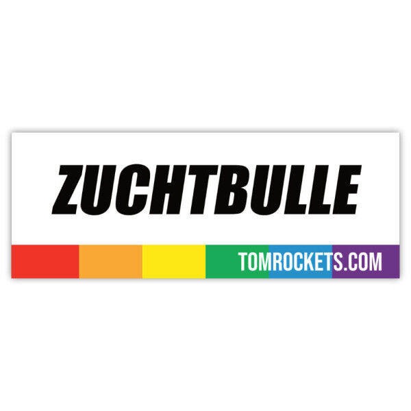 Sticker - Name Tag: Zuchtbulle | Tom Rockets