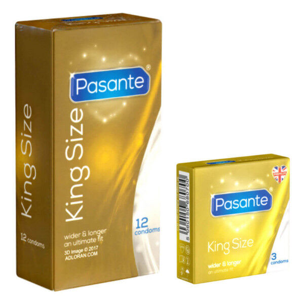 Pasante King King Size Condoms | Hot Candy English