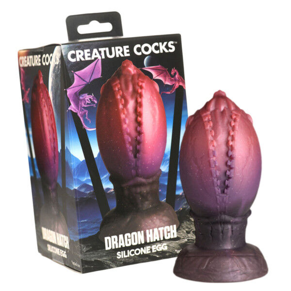 Dragon Egg Butt Plug Large | Hot Candy English