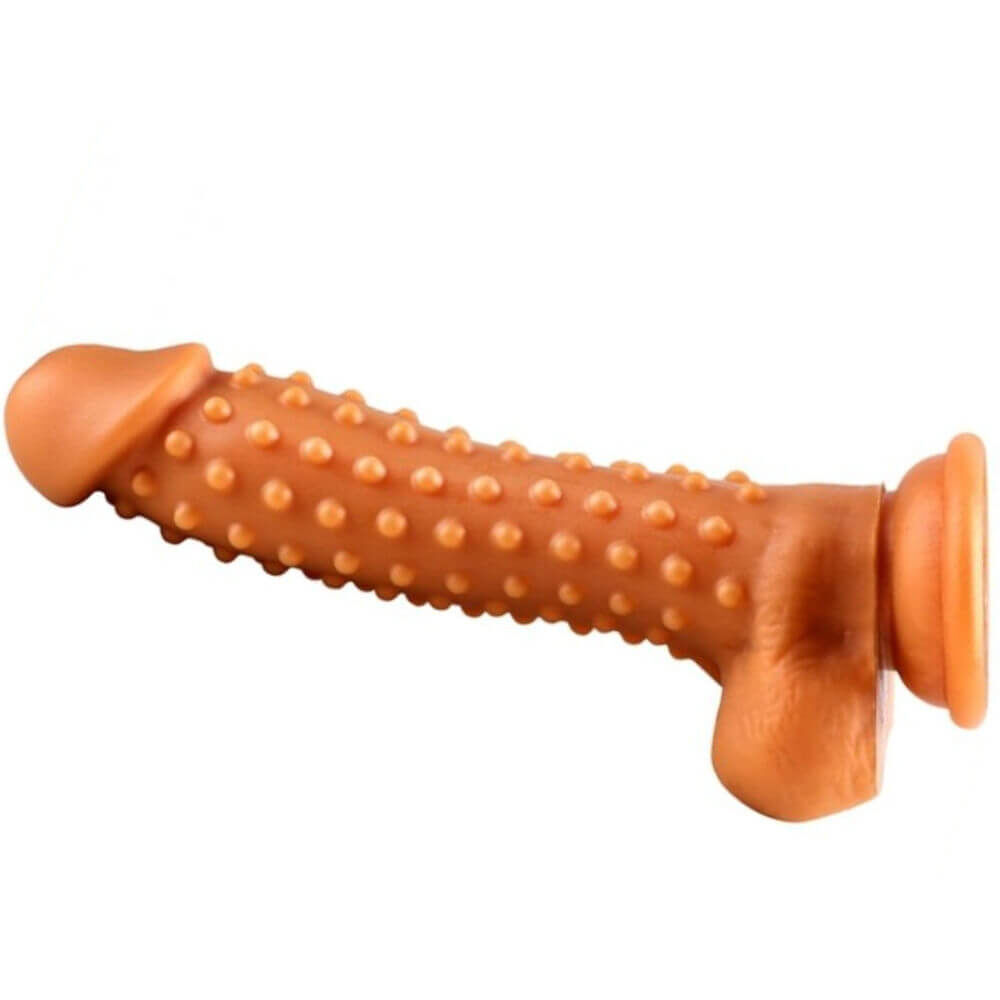 Studded dildo