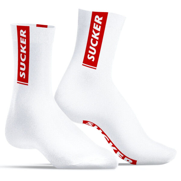 SneakXX Red Stripe Socks - Sucker | Tom Rockets