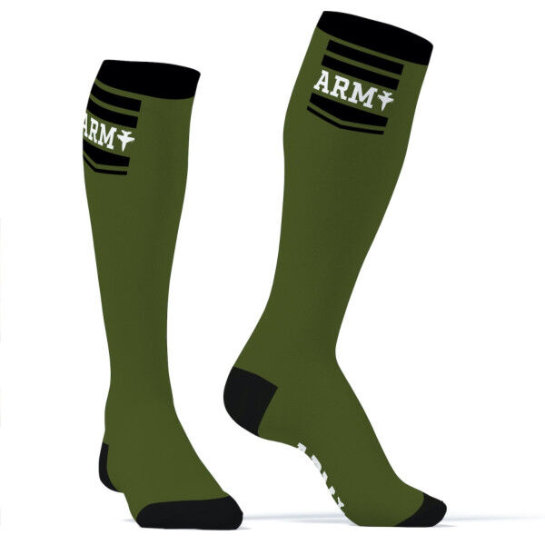 SneakXX Long Socks - Army | Hot Candy English