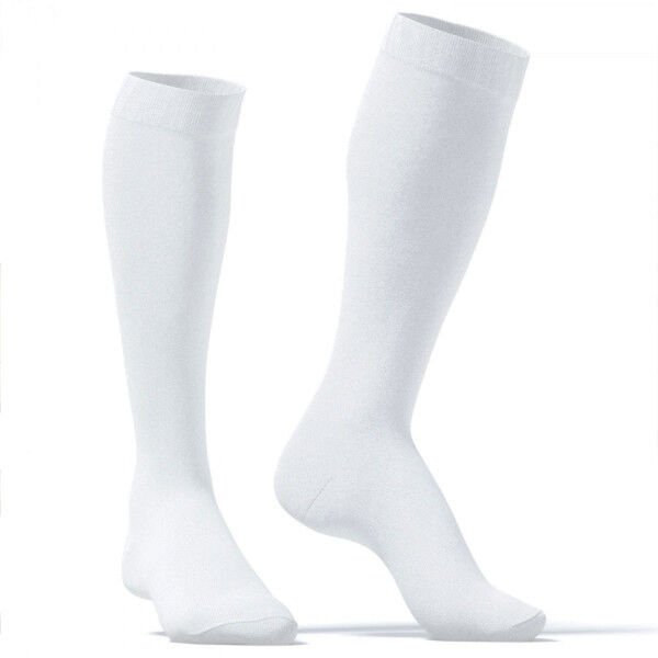 SneakXX Long Socks - All White | Hot Candy English