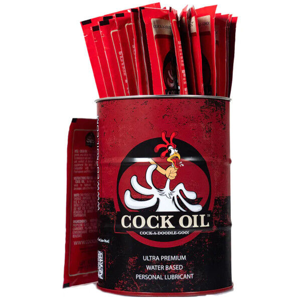 Cock Oil 25 Sachets | Hot Candy English
