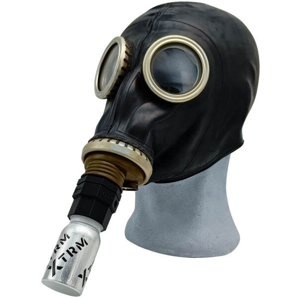 Blubber Gas Mask Poppers Complete Set - Black | Tom Rocket's