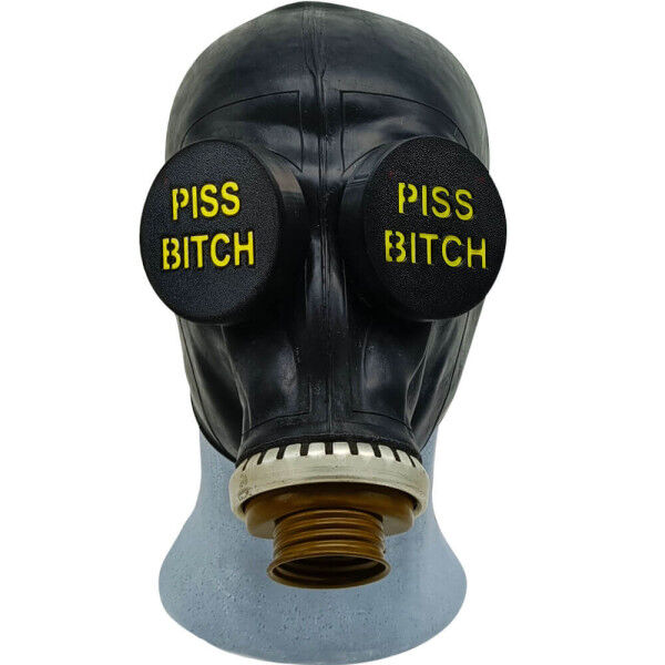 Gas Mask + Clips Komplettset - PISS BITCH | Hot Candy