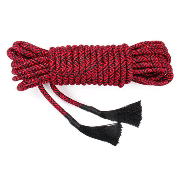 Bondage Rope Scint 10m red | Hot Candy English