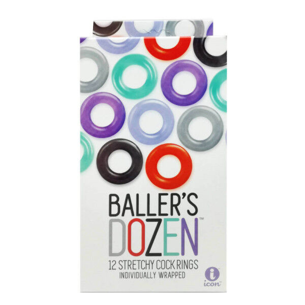 Ballers Dozen - Cock Ring 12er Multi Pack | Hot Candy English