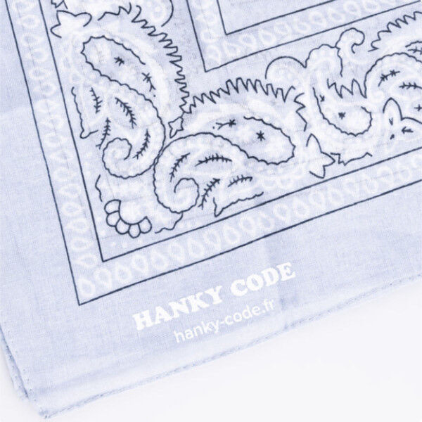 Hanky Code Bandana Grey | Tom Rockets