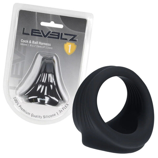 Levelz Cock and Ball Harness | Tom Rocket's