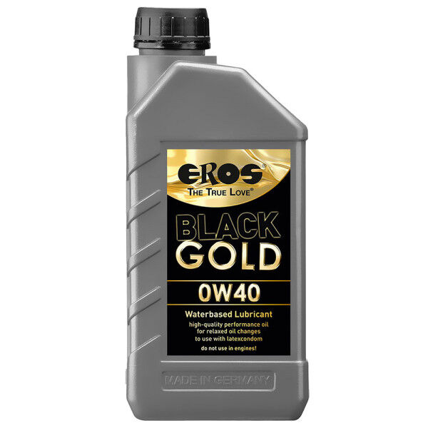 Eros Black Gold 0W40 waterbased lube 1L | Tom Rocket's