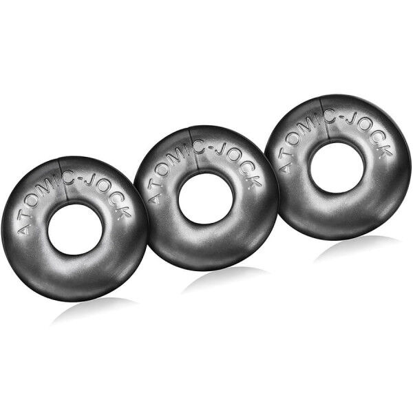 Oxballs Ringer 3 pack - Silver (S/M TIGHT) | Tom Rockets