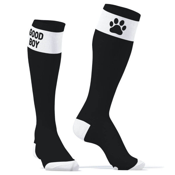 SneakXX Long Socks - Good Boy Black | Tom Rocket's