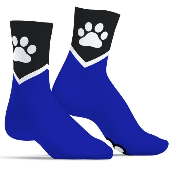 Kinky Puppy Socks - Blue | Tom Rocket's
