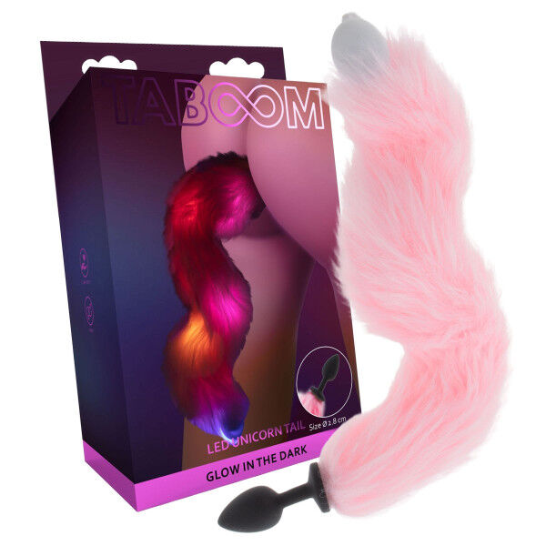 Unicorn Tail - leuchtender Buttplug | Hot Candy English
