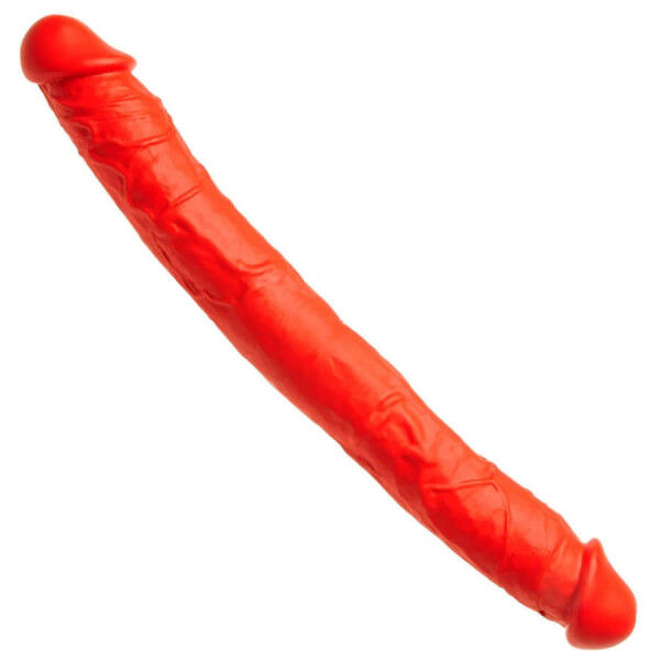 The Red Flex Double Dildo | Hot Candy English