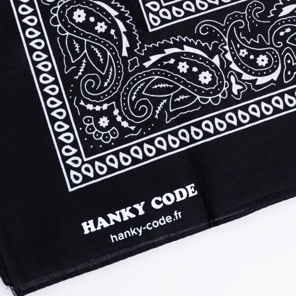 Hanky Code Bandana Black | Tom Rockets