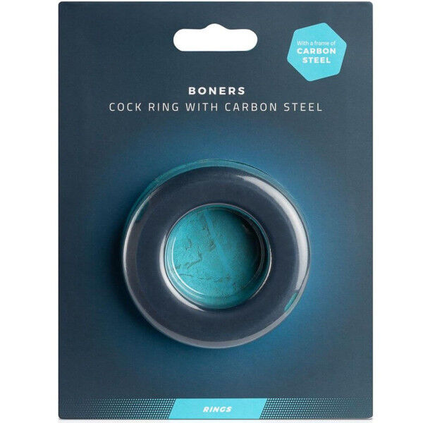 Carbon Stahlkern Cock Ring | Hot Candy