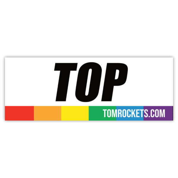 Sticker - Name Tag: Top | Tom Rocket's