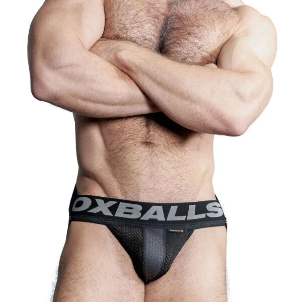 Oxjok Airmesh Jockstrap Black | Tom Rockets