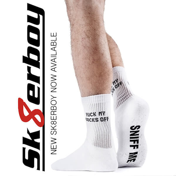 Sk8erboy SNIFF ME Socks | Tom Rockets