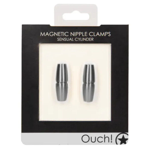 Magnetic Cylinder Nipple Clamps Grey | Tom Rockets