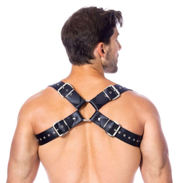 X Leather Shoulder Harness | Tom Rocket's