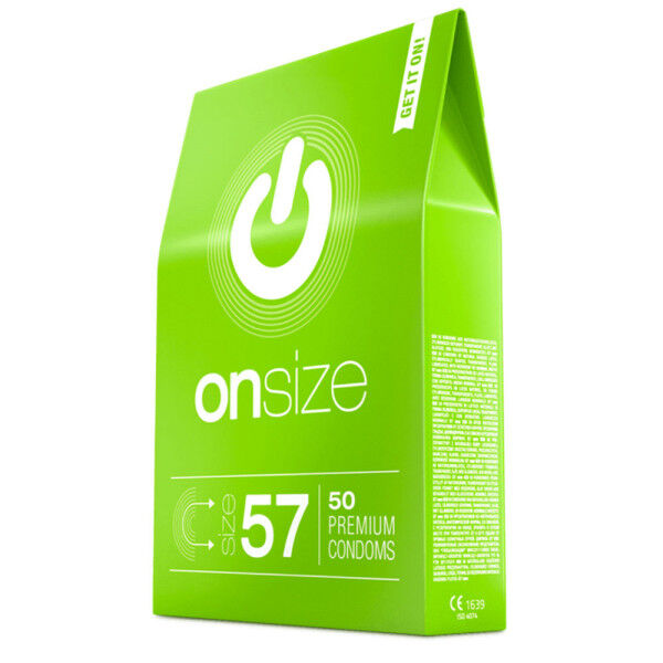 Onsize 57 - Pack of 50 | Hot Candy English