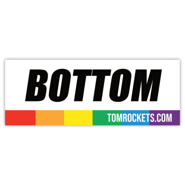 Sticker - Name Tag: Bottom | Tom Rocket's
