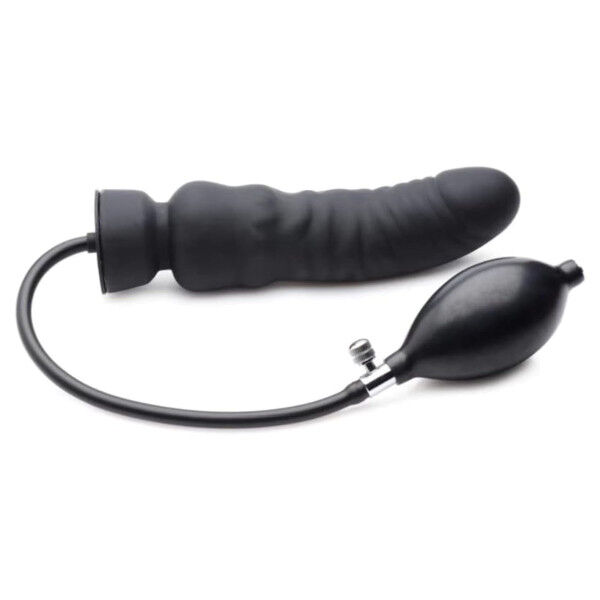 DICK-Spand! Inflatable Silicone Dildo | Tom Rockets