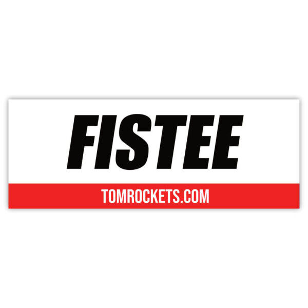 Sticker - Name Tag: Fistee | Tom Rocket's