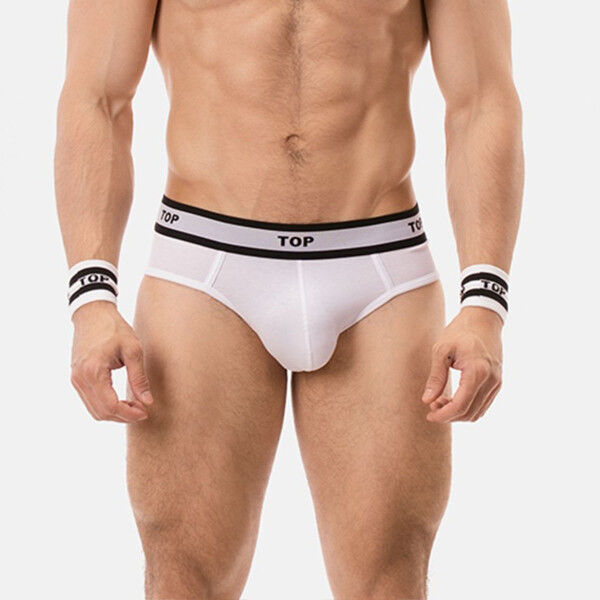 Top Brief White | Tom Rockets