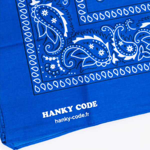 Hanky Code Bandana Blue | Tom Rockets